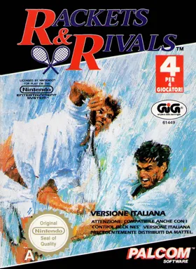 Rackets & Rivals (Europe) box cover front